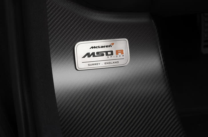 McLaren MSO R coupe and Spider image gallery
