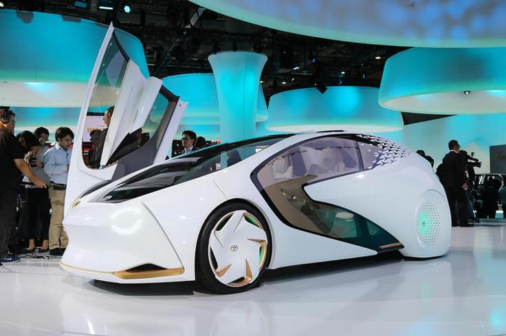 Toyota AI concept. Toyota AI concept.