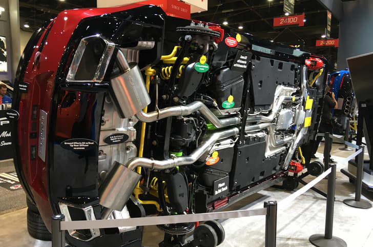 CHEVROLET CAMARO 2SS - This Camaro was covered with labels highlighting all the optional accessories and performance parts fitted to it.