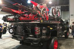 CHEVROLET HIGH COUNTRY - This Chevrolet entered the unofficial SEMA competition to see how much you could pack onto a pick-up truck. 