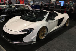 MCLAREN MP4-12C - This 2014 MP4-12C was customised just in time for SEMA – albeit without the full planned bodywork – by Deity Motorsports.