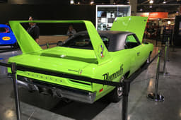 PLYMOUTH SUPERBIRD HELLCRATE - Based on a Plymouth Road Runner, this Superbird gets a 700hp, 6.2-litre supercharged Hemi ‘crate engine’.