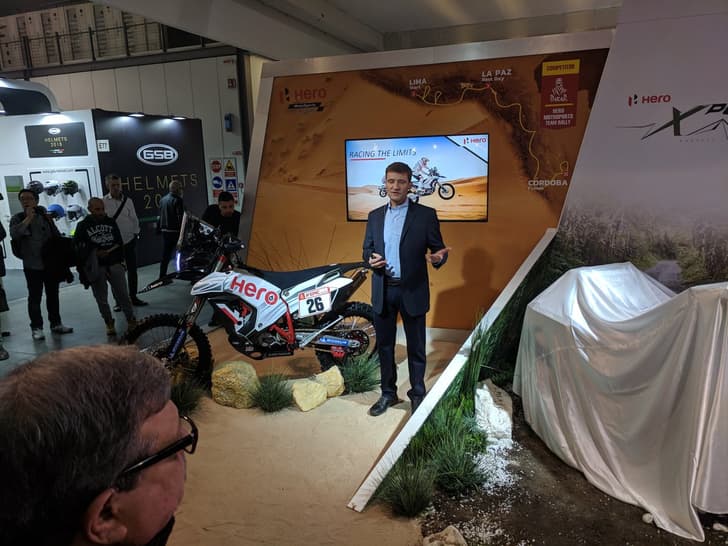 New Hero Speedbrain Dakar bike