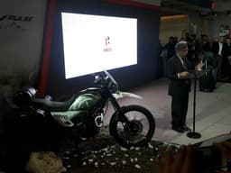 The Xpulse concept previews a future on/off-road bike.