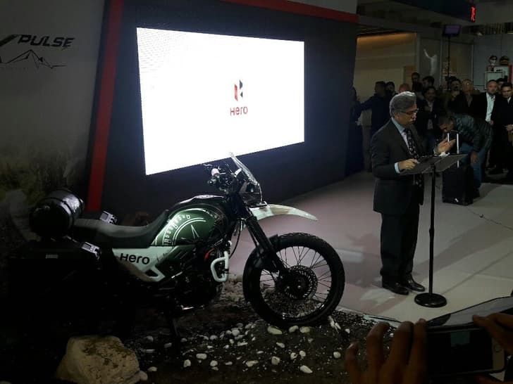 The Xpulse concept previews a future on/off-road bike.