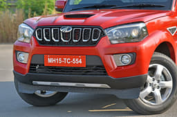 Scorpio now gets a new seven-slotted front grille that looks very Jeep-esque.