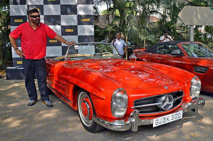 Yuvraj Gondal poses with his father Yuvraj Gondal poses with his father