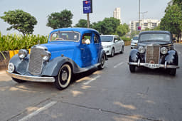 A rare sight to see so many 170Vs on Mumbai's roads