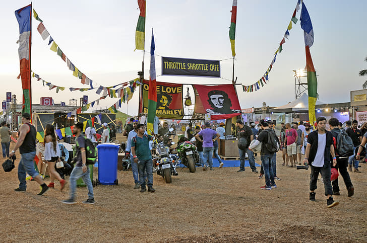 Some Bob Marley love at the Throttle Shrottle Café.
