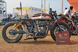 Custom Royal Enfield Continental GT.