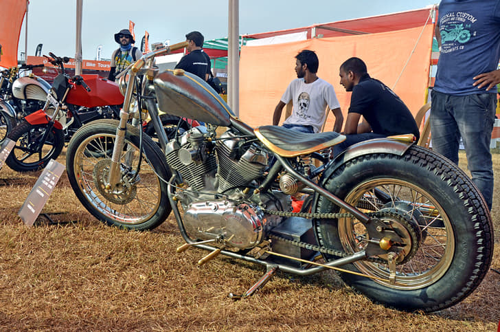 Carberry-powered custom motorcycle by Rag & Bones.