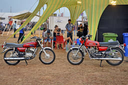 The Yamaha RX135 meets the RD350.