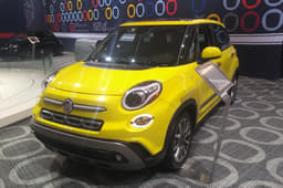 A special edition Fiat 500e.