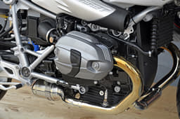 BMW R nineT Racer engine.
