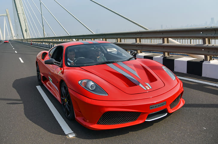 Ferrari 70th anniversary drive in Mumbai image gallery