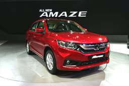 Flattened bonnet and a major facelift give this Amaze a distinct identity.