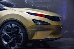 The 45X shows a bolder interpretation of Tata's 'humanity line' that links the grille and headlights.