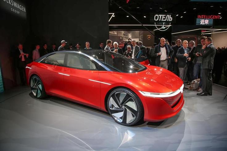 Volkswagen I.D. Vizzion sedan concept Volkswagen I.D. Vizzion sedan concept