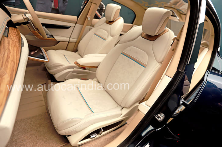 EV architecture also allows for bench seating in the front.