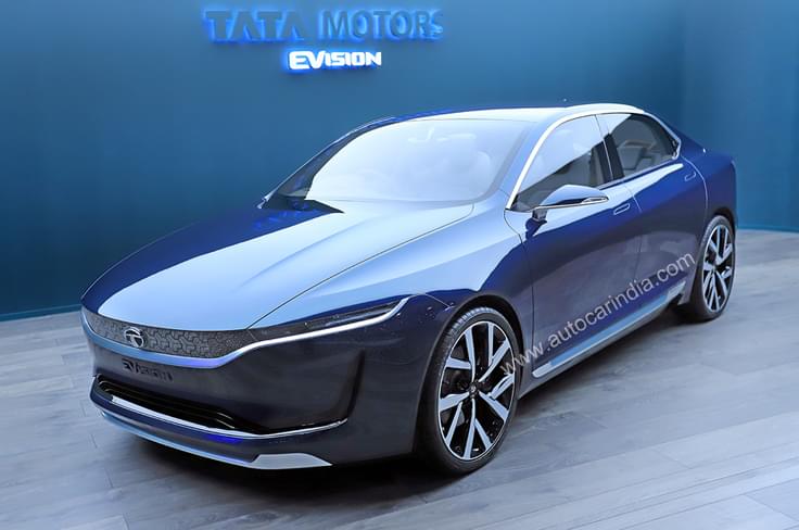 Tata is referring to the EVision as a Tata is referring to the EVision as a