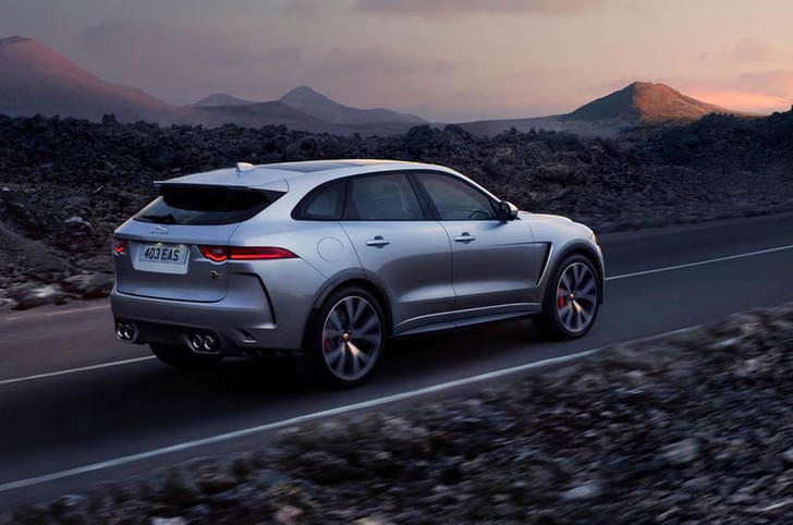 Jaguar F Pace Rear View