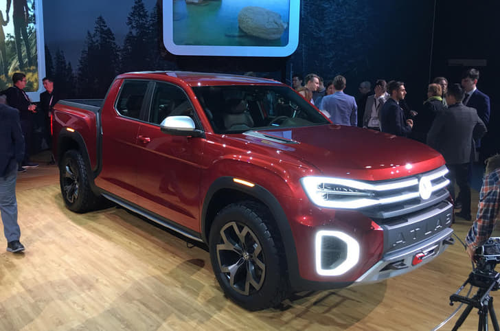 The Volkswagen Atlas pickup