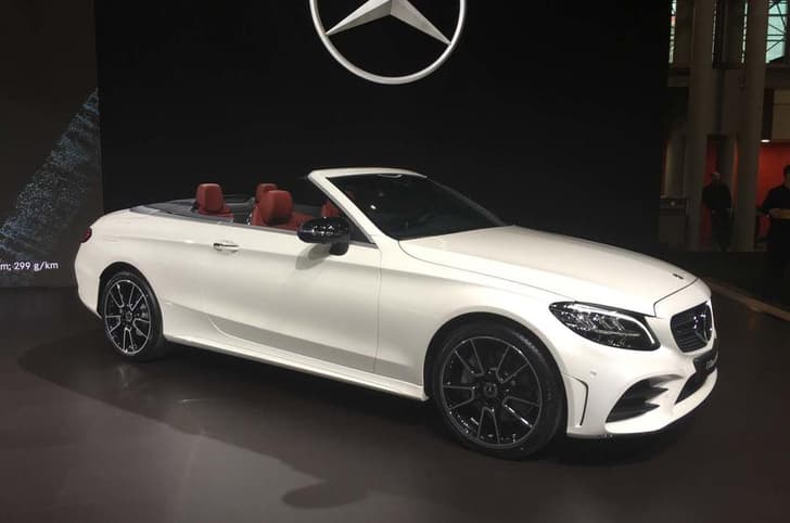 The new Mercerdes C-class convertible