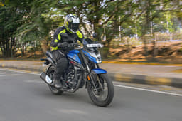 Out on the streets, the X Blade comes across as fairly entertaining.