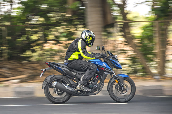 Riding posture we feel could have been better.