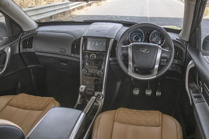 Soft touch materials, piano black inserts and faux-leather on the dashboard look and very upmarket now. Soft touch materials, piano black inserts and faux-leather on the dashboard look and very upmarket now.