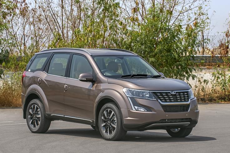 New headlamp elements and front grill lend the XUV500 a more upmarket look. New headlamp elements and front grill lend the XUV500 a more upmarket look.