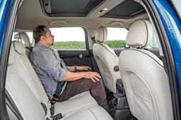 75mm more between the wheels means much more legroom now.