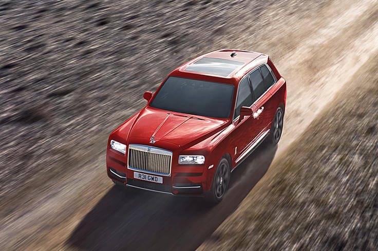 Powering the Cullinan is a 6.75-litre, twin-turbo V12 petrol. Powering the Cullinan is a 6.75-litre, twin-turbo V12 petrol.