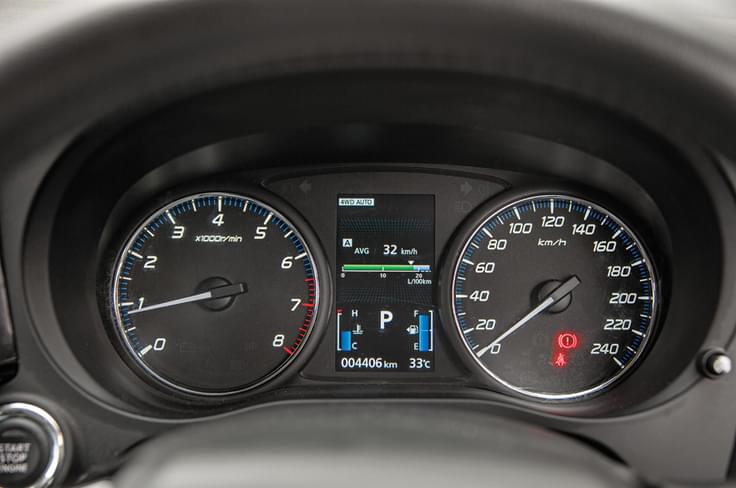 Dials clear and easy to read on the go. Dials clear and easy to read on the go.