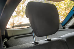 The Ignis gets adjustable rear neck restraints and 60:40 split seat.