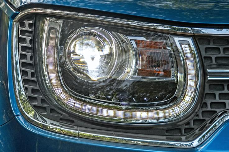 LED projector headlamps with daytime running lamps. LED projector headlamps with daytime running lamps.