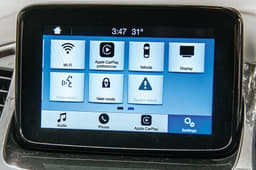 Pop-up type placement of the touchscreen goes well with the overall design of the Freestyle. Touchscreen is very easy to use and sound quality from the speakers is excellent.