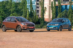 2018 Ford Freestyle vs Maruti Ignis image gallery