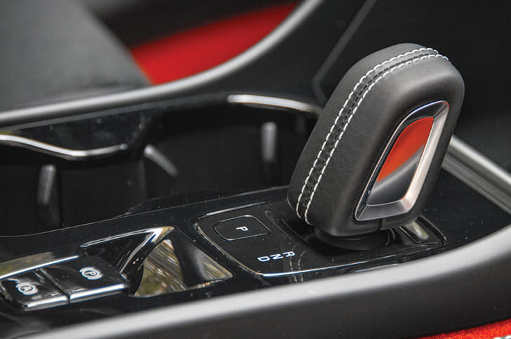 Lever needs to be pulled twice to select ‘D’ from ‘P’, strange.