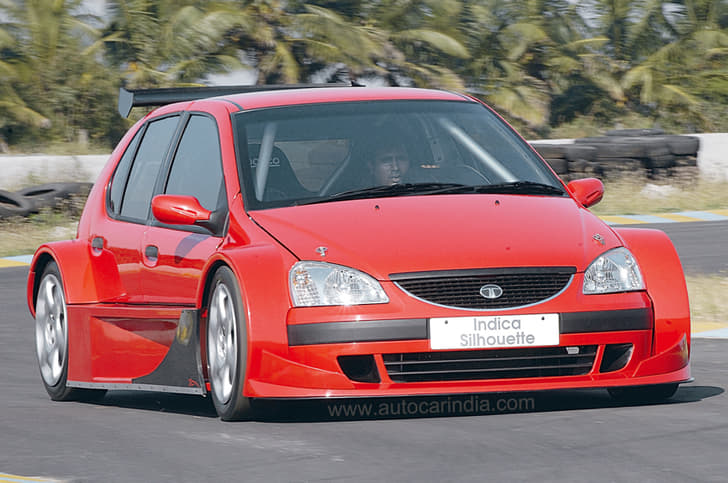 Part-Indica on the outside, mad race car underneath.