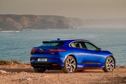 Jaguar calls it an SUV but the shape is more raised hatchback.