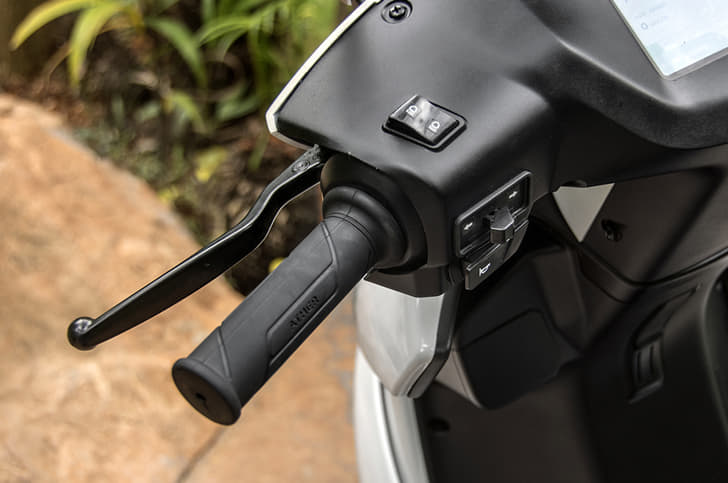 Switchgear is simple and intuitive but lacks premium feel.