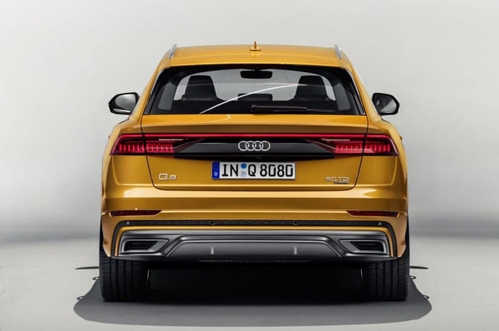 Audi Q8 Rear View