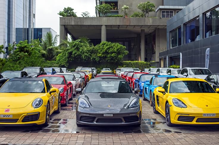 911s, 718s, Cayennes, Panameras, Macans... all models were in attendance. 911s, 718s, Cayennes, Panameras, Macans... all models were in attendance.