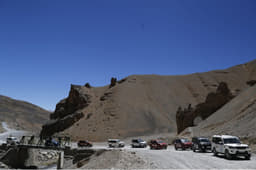 10 Mahindra SUVs were driven from Mumbai to Leh and back.
