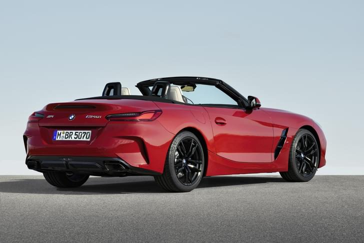 Bmw Z4 Rear View