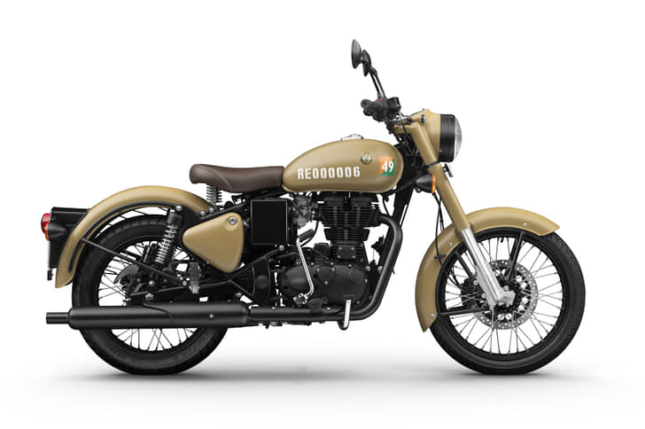 2018 Royal Enfield Classic Signals 350 ABS image gallery