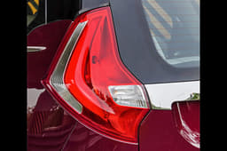 Rear tail-lights look oversized but you can't miss them.