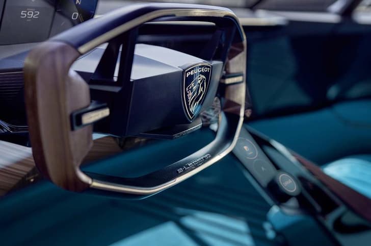 Peugeot e-Legend concept image gallery