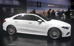 Merc's new A-class sedan